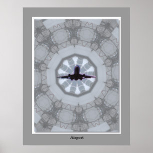 Póster Aeropuerto Internacional