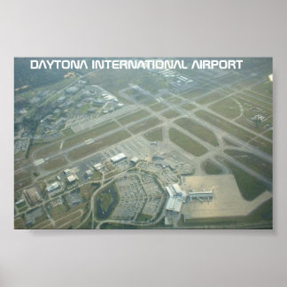 Póster Aeropuerto Internacional de Daytona