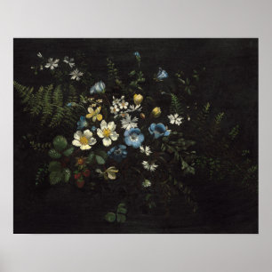 Póster Aerosol de flores y de helechos de Titian Ramsay