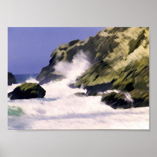 Póster aerosol oceánico