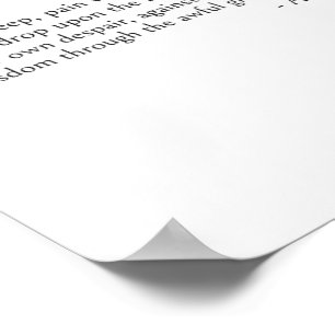 Póster Aeschylus cita, incluso mientras duermes