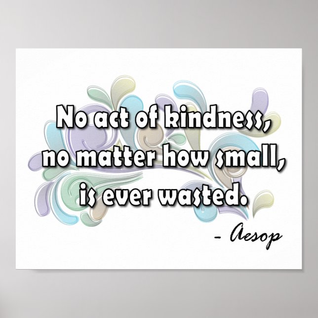 Póster Aesop (Frente)