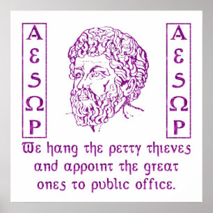 Póster Aesop