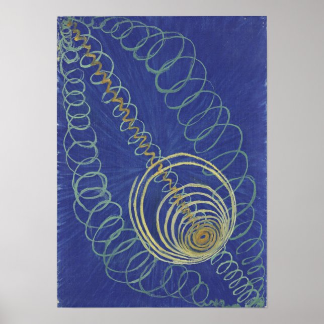 Póster Af Klint - Caos Primordial 1906 (Frente)