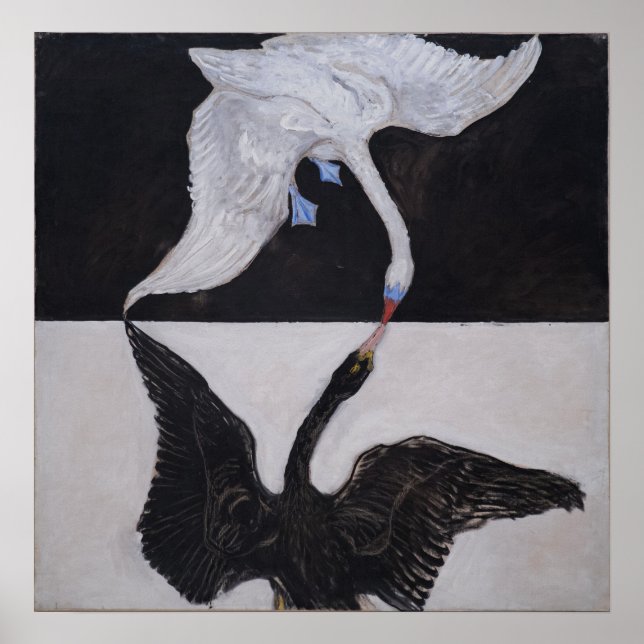 Póster Af Klint - El Cisne (Frente)