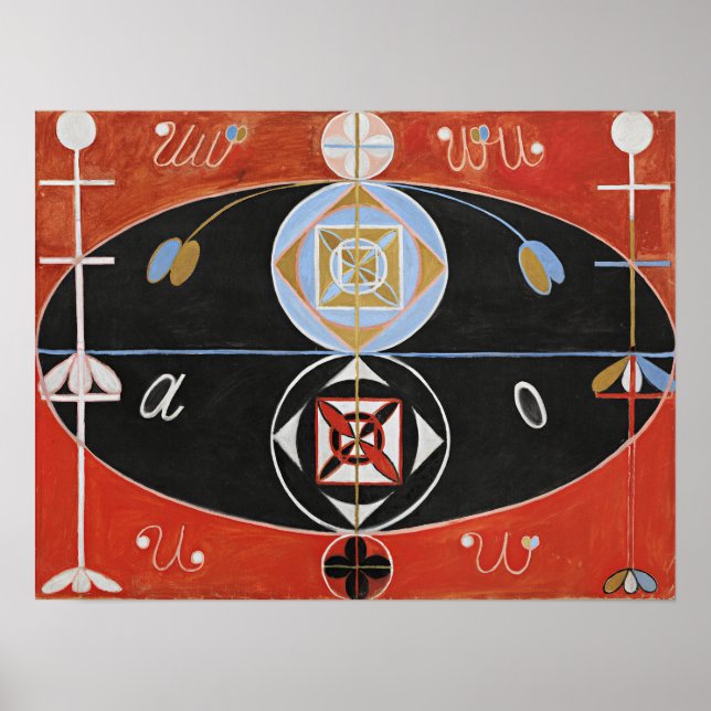 Póster Af Klint - Evolución (Frente)