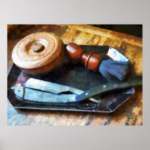 Póster Afeitar el equipo