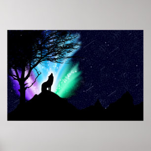 Póster Afeite nocturno