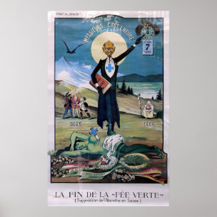 Póster Affiche Absinthe Poster
