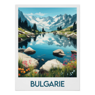 Póster Affiche Bulgarie