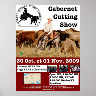 Póster Affiche Cabernet CHA