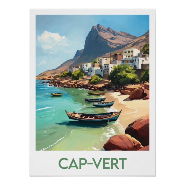 Póster Affiche Cap-Vert (Anverso)