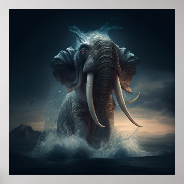 Póster Affiche Elephan (Frente)