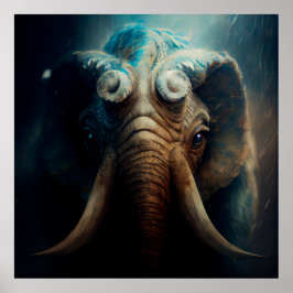Póster Affiche Elephan