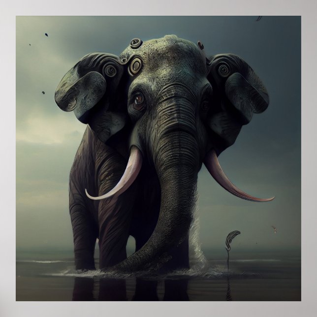 Póster Affiche Elephan (Frente)