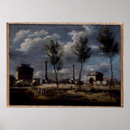 Póster Affiche La barrière du Trône