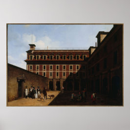 Póster Affiche La prison Madelonnettes, rue des Fontaines