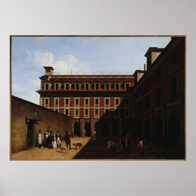 Póster Affiche La prison Madelonnettes, rue des Fontaines (Frente)