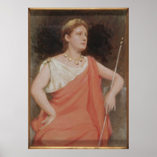 Póster Affiche La Tragédie, étude d'après Mlle Dudlay (Frente)