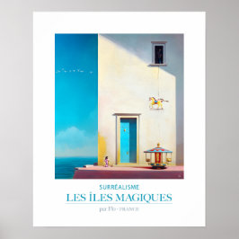 Póster Affiche Les îles magiques-DK835