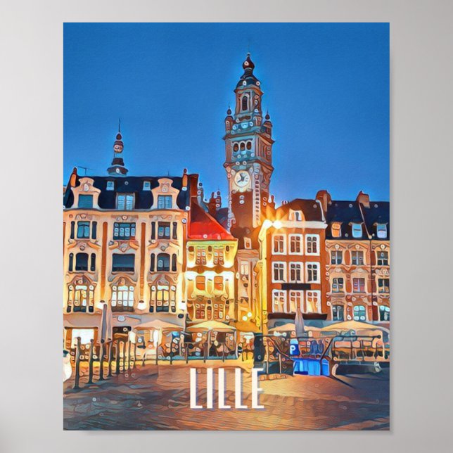 Póster Affiche Lille Photo Vintage  (Frente)