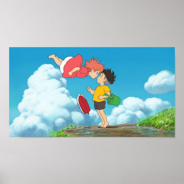 Póster Affiche Ponyo (Frente)