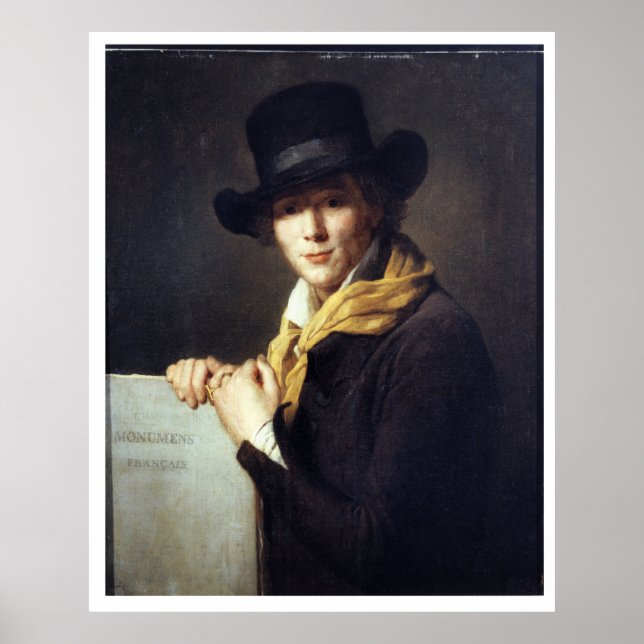 Póster Affiche Portrait d'Alexandre Lenoir (Frente)