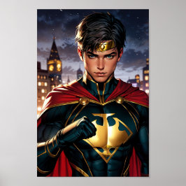 Póster Affiche Poster ( Robin The Golden Knight )