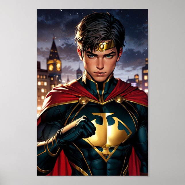 Póster Affiche Poster ( Robin The Golden Knight ) (Frente)