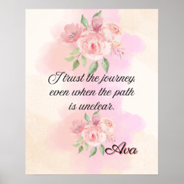 Póster Affirmation Faith: