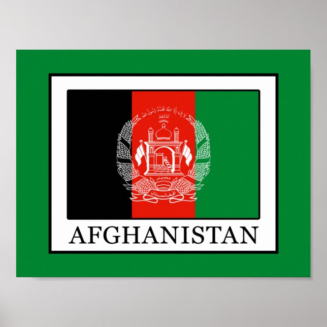 Póster Afganistán (Frente)
