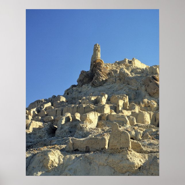 Póster Afganistán, Valle de Bamian. La leyenda dice que (Frente)