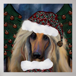 PÓSTER AFGHAN HOUND