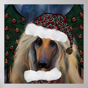 PÓSTER AFGHAN HOUND