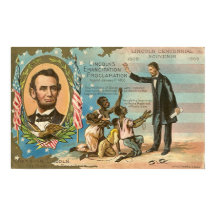Afiche de Abraham Lincoln Vintage