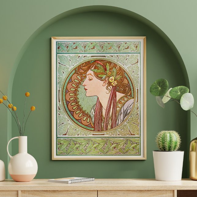 Póster Afiche de Alphonse Mucha Art Nouveau (Subido por el creador)
