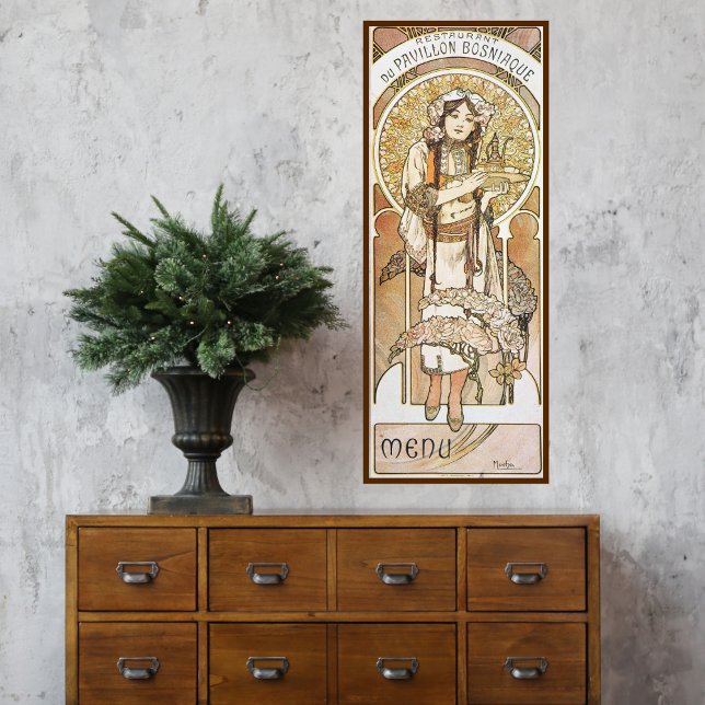 Póster Afiche de Alphonse Mucha Art Nouveau (Subido por el creador)