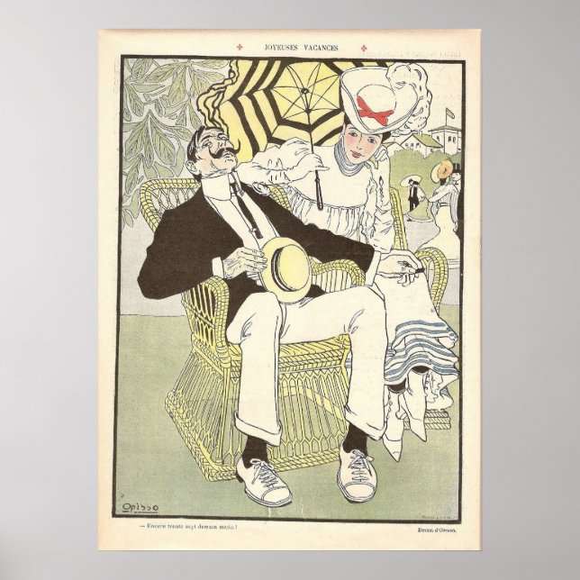 Póster Afiche de época (Frente)