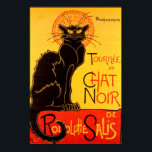 Póster Afiche de época de Tournée du Chat Noir<br><div class="desc">Tournée du Chat Noir - Afiche de época. Tournée du Chat Noir, c.1896 de Théophile Alexandre Steinlen</div>