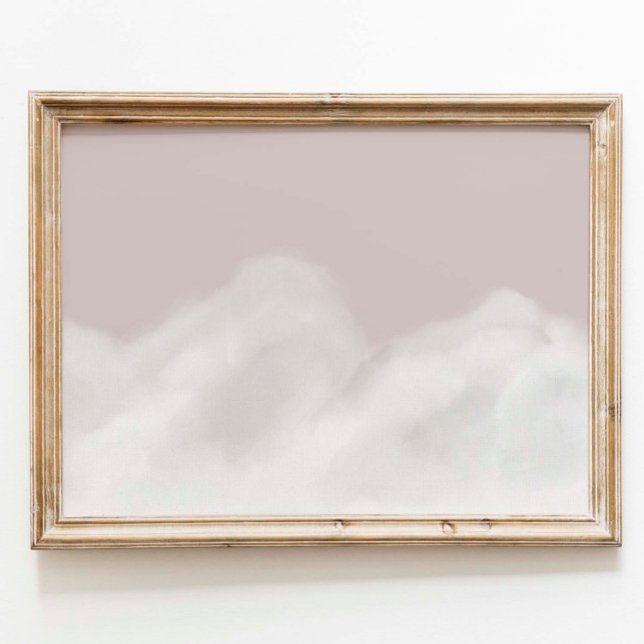 Póster Afiche de época del cielo rosa (Subido por el creador)