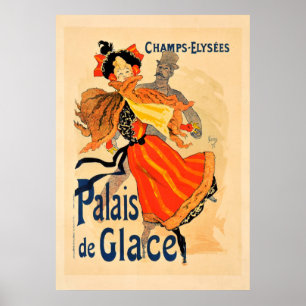 Póster Afiche de época del Palais de Glace