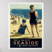 Afiche de época - Seaside