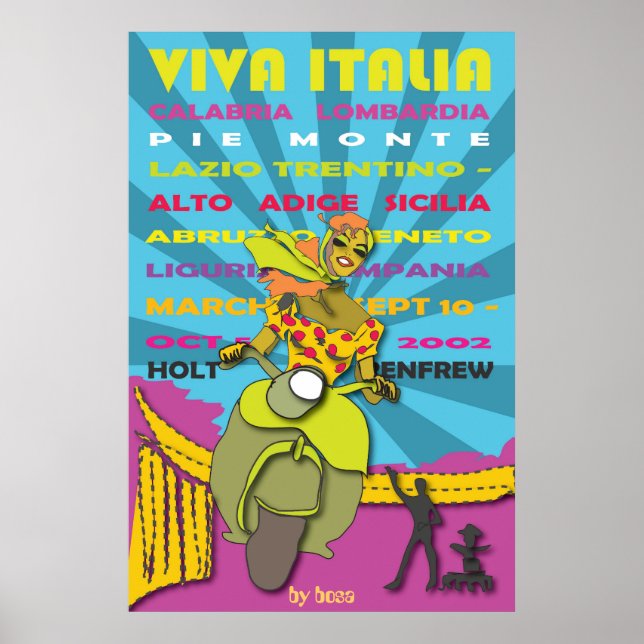 Póster Afiche de época UltraPop (Frente)