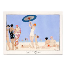 Afiche de la época: Au Lido Plate No.14 (1920)