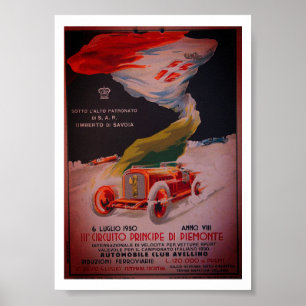 Póster Afiche de la época de 1930