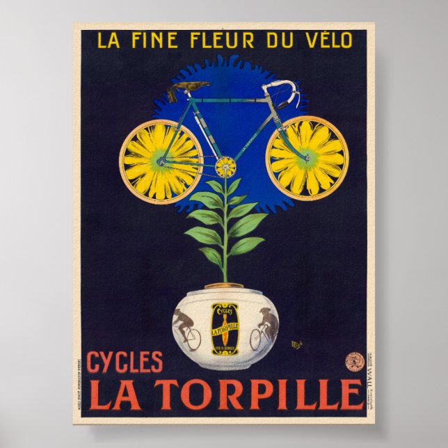 Póster Afiche de la época de la Torpille 1923 (Frente)
