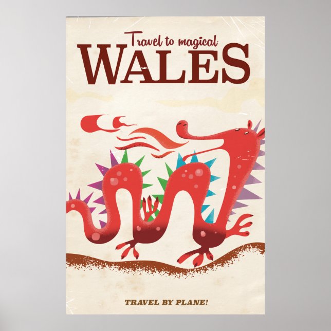 Póster Afiche de la época de Magical Wales (Frente)