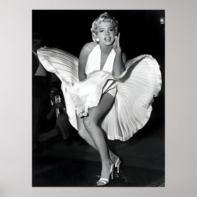 Póster Afiche de la época de Marilyn (Frente)