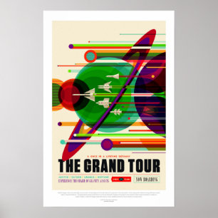 Póster Afiche de la Grand Tour