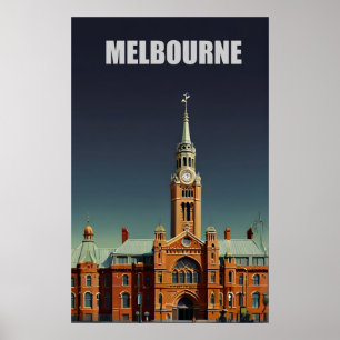Póster Afiche de Melbourne